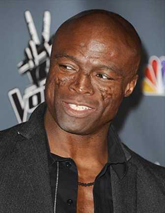 A picture of a beautiful, supermodel, singing seal! <3